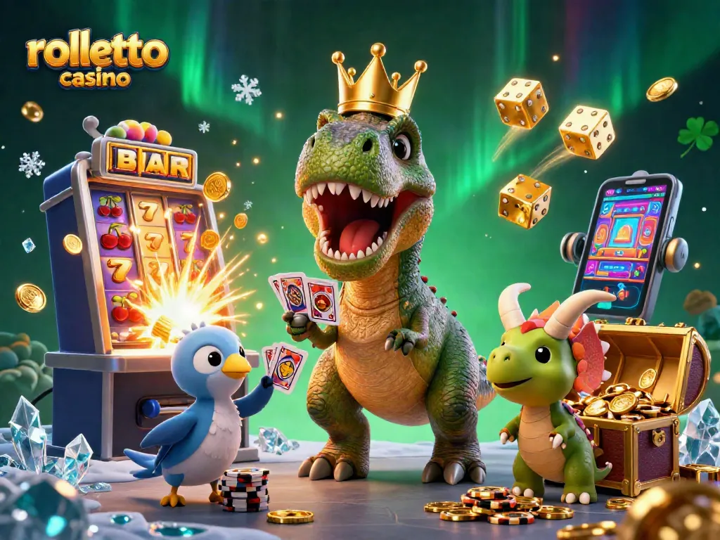 Engage with rolletto casino for a thrilling gambling experience filled with vibrant animated characters and golden jackpots.
