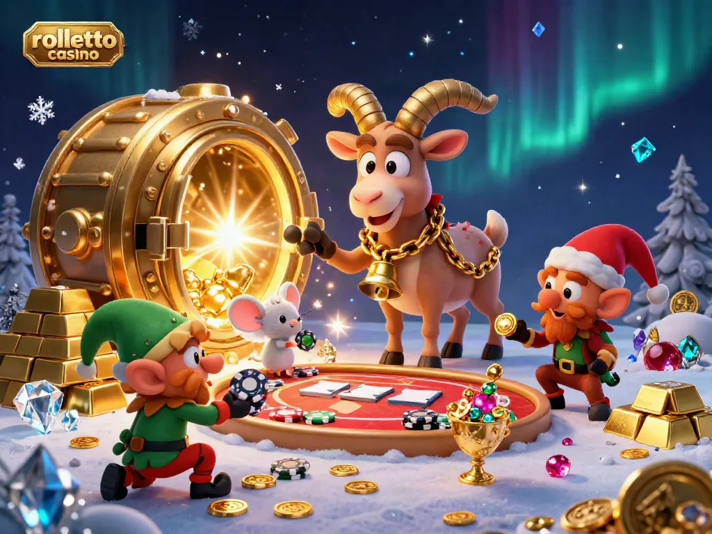 Engage with rolletto casino's festive horror theme as 3D characters create dynamic gaming excitement.