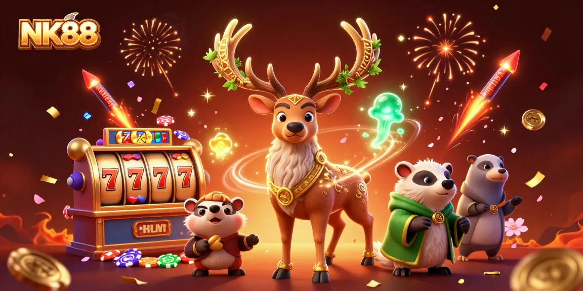 Engage with thrilling slot experiences at NK88, where luck meets vibrant casino excitement.