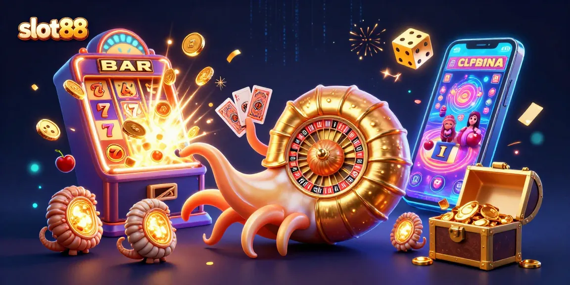 Slot88 players experience thrilling wins in a vibrant 3D casino adventure with dynamic action elements.