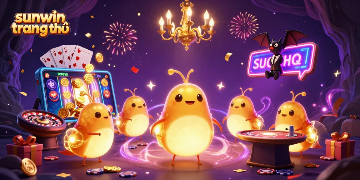 Experience the excitement at sunwin trang chủ with vibrant gameplay and engaging characters lighting the casino scene.