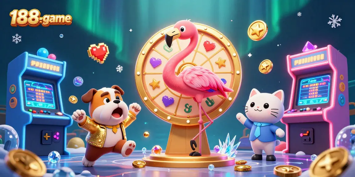 Win big with 188m-game in a captivating casino scene featuring lively characters and dynamic game elements.