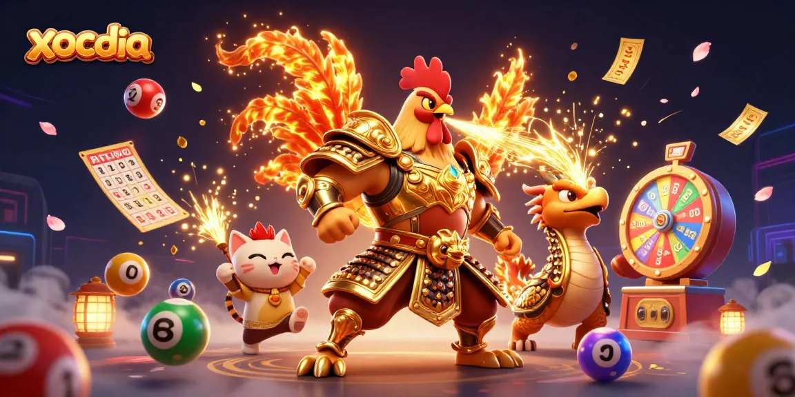 Experience thrilling xocdia gameplay with vibrant characters and dynamic gaming elements.