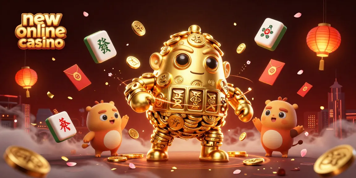 Experience excitement at a new online casino with thrilling slots and vibrant casino elements.